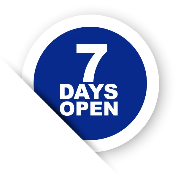 7 Days Open